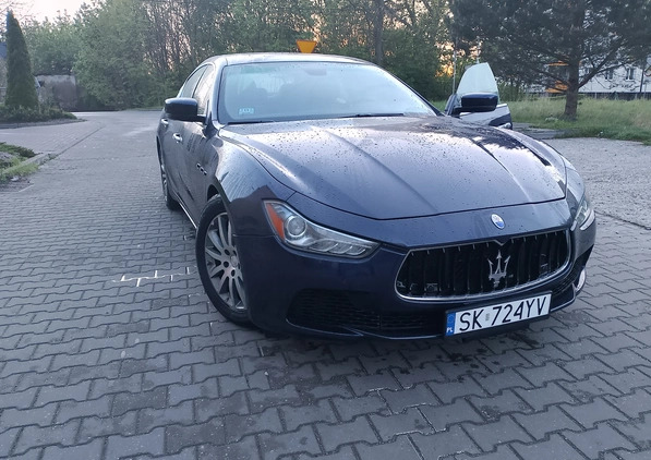 Maserati Ghibli cena 98900 przebieg: 100000, rok produkcji 2014 z Katowice małe 326